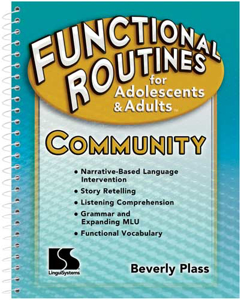 Picture of Functional Routines for Adolescents and Adults - Community Book