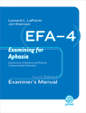 Picture of EFA-4 Examiners Manual