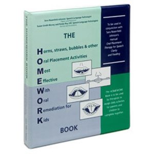 Picture of Homework Book (Oral Placement Therapy for Speech Clarity and Feeding)