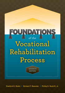 Picture of Foundations of the Vocational Rehabilitation Process - Seventh Edition