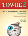 Picture of TOWRE-2 Examiners Manual