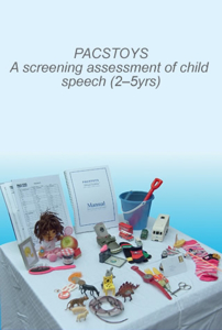 Picture of PACSTOYS: A screening assessment of child speech (2-5yrs)