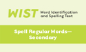 Picture of WIST Secondary Spelling Cards