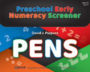 Picture of PENS: Preschool Early Numeracy Screener