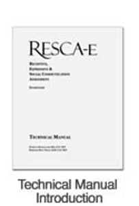 Picture of RESCA-E Technical Manual