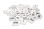Picture of LiPS-4 Letter Magnets