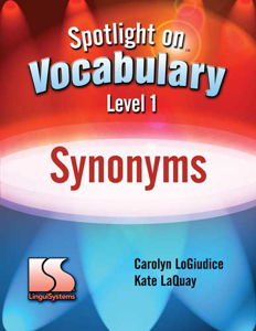 Picture of Spotlight on Vocabulary Level 1 Synonyms-Book