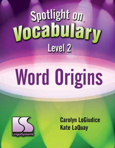 Picture of Spotlight on Vocabulary Level 2 Word Origins-Book
