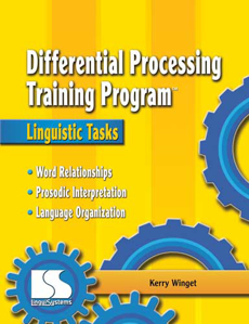 Picture of Differential Processing Training Program: Linguistic Tasks Book