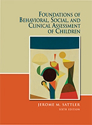 Picture of Foundations of Behavioral,Social and Clinical Assessment of Children 6th Edition