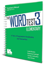 Picture of Word Test 3 Elementary