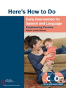 Picture of Here's How to do Early Intervention for Speech and Language: