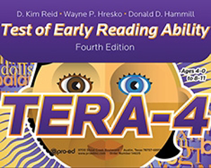 Picture of Test of Early Reading Ability TERA-4