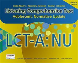 Picture of Listening Comprehension Test-Adolescent-Normative Update - LCT-A:NU