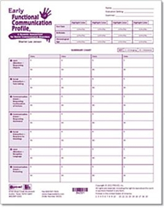 Picture of Early Functional Communication Profile Forms 15