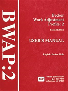 Picture of Becker Work Adjustment Profile:2