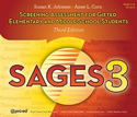 Picture of SAGES-3 - Screening Assessment for Gifted Elem and Middle School Student