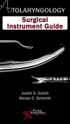 Picture of Otolaryngology Surgical Instrument Guide