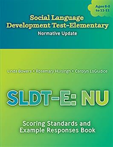 Picture of Social Language Develop Test-Elem-NU-Scoring Standards 