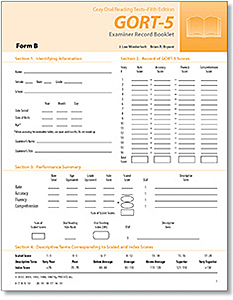 Picture of GORT-5 Examiner Record Book Form B (25)