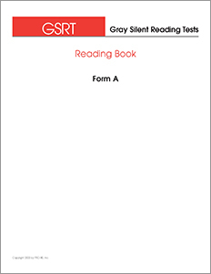 Picture of GSRT Reading Book Form A (10)