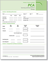 Picture of PCA Summary and Scoring Forms (25)