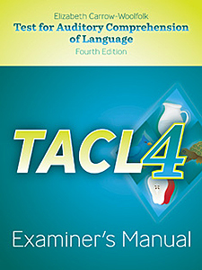 Picture of TACL-4 Examiners Manual