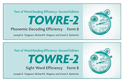Picture of TOWRE-2 Form B Word Cards
