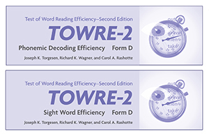 Picture of TOWRE-2 Form D Word Cards
