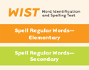 Picture of WIST Word Card, Regular Words