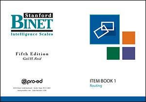 Picture of SB5 Item Book 1 (Routing Subtests)