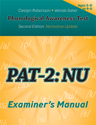 Picture of PAT-2: NU Examiner's Manual