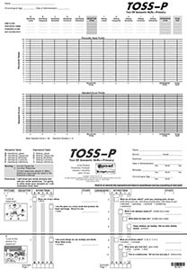 Picture of TOSS-P Test Forms (20)