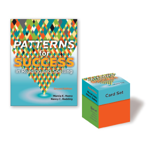 Picture of Patterns for Success in Reading and Spelling, Second Edition, Combination Print Manual, E-Book, and Card Set.