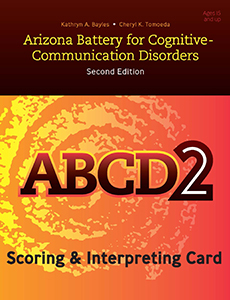 Picture of ABCD-2 Scoring and Interpreting Card