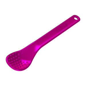 Picture of Magenta Spoon - Large - Bumpy (Set of 6)