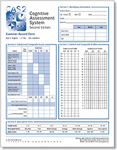 Picture of CAS2 Examiner Record Forms (10)