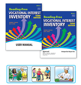 Picture of RFVII-3 - Reading-Free Vocational Interest Inventory, Third Edition 100 Users License