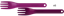 Picture of Magenta Fork - Large - (Set of 6)
