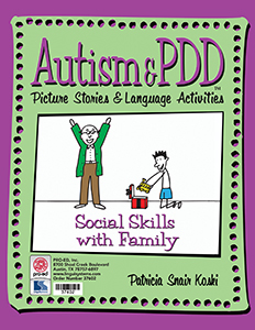 Picture of Autism & PDD Picture Stories & Language Activities Social Skills with Family