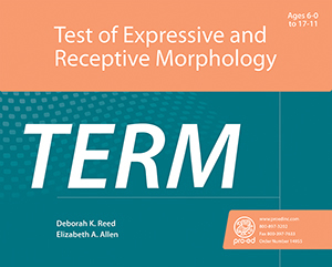 Picture of TERM: The Test of Expressive and Receptive Morphology, Complete Kit