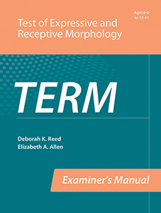 Picture of TERM Examiner's Manual